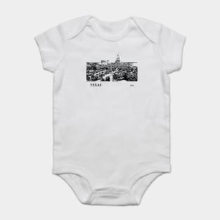 Texas State USA Baby Bodysuit